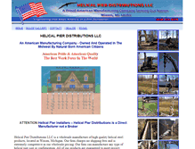 Tablet Screenshot of helicalpierdistributions.com